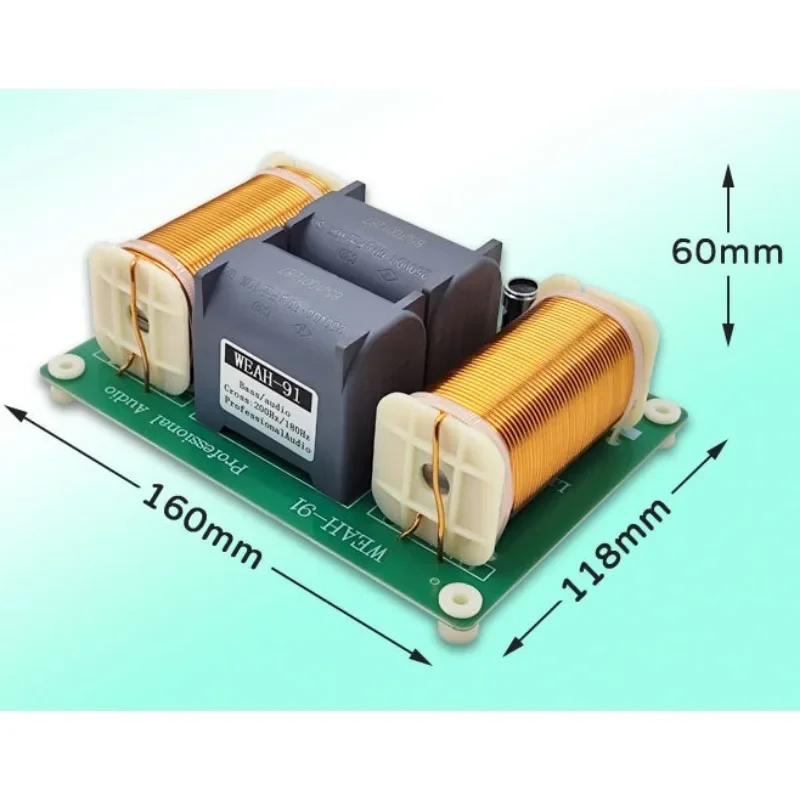 1 шт. 2500 Вт басовый динамик 200 Гц сабвуфер делитель частоты Hi-Fi стерео DIY аудио