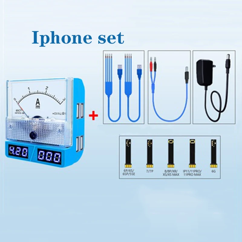 Фото Интеллектуальный измеритель мощности JC Epower EP01, 3 А, 15 В постоянного тока, защита от короткого замыкания, для ремонта материнской платы мобиль... №1