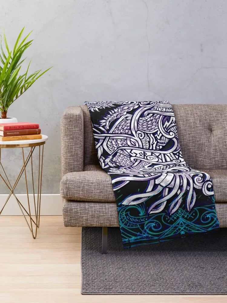 Джименгундер змея середины пледы кровати роскошный бренд для декоративного