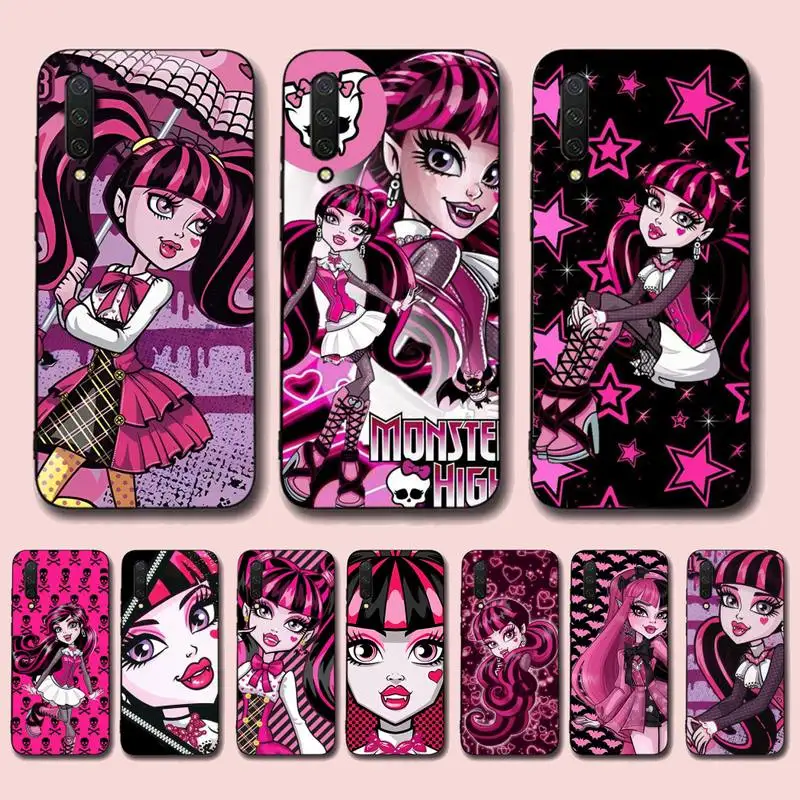 

Anime M-Monsters High Phone Case for Xiaomi mi 5 6 8 9 10 lite pro SE Mix 2s 3 F1 Max2 3