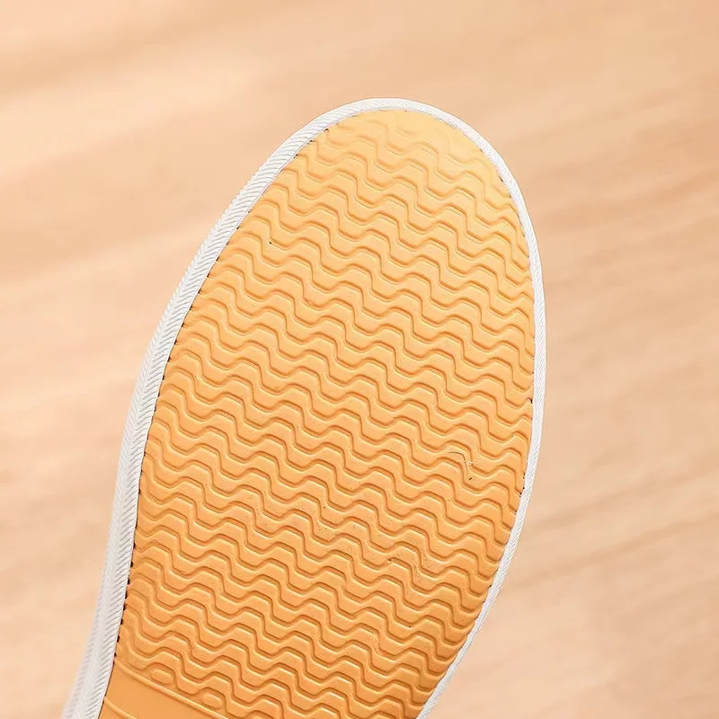 Women's White Dance Performance  Gymnastics  Canvas Shoes Children's White Shoes Elastic Band Nurse Soft Shoes 2023 New