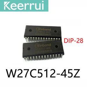 1~10PCS/LOT Brand New Original EEPROM W27C512-45Z DIP28 W27C512 27C512-45Z DIP-28 IC EEPROM 512KBIT PARALLEL Memory chipset