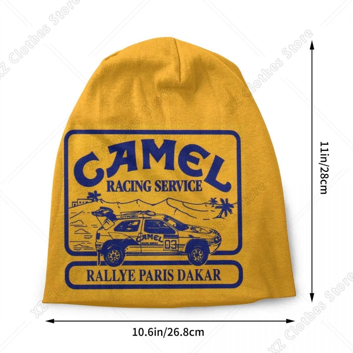 Фото Капот на заказ Camel Racing Service, вязаная шапка для мужчин и женщин, крутая теплая зимняя шапка унисекс для взрослых, шапка №2