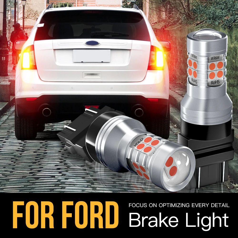 Светодиодная лампа Canbus 3157 T25 P27/7 Вт для стоп-сигнала Ford Edge 2011-2014 экспедиция Taurus Escape