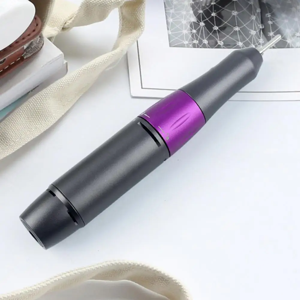 

Grey Color 1 Set Great Long Lasting Electric Nail Grinder User-friendly Manicure Tools