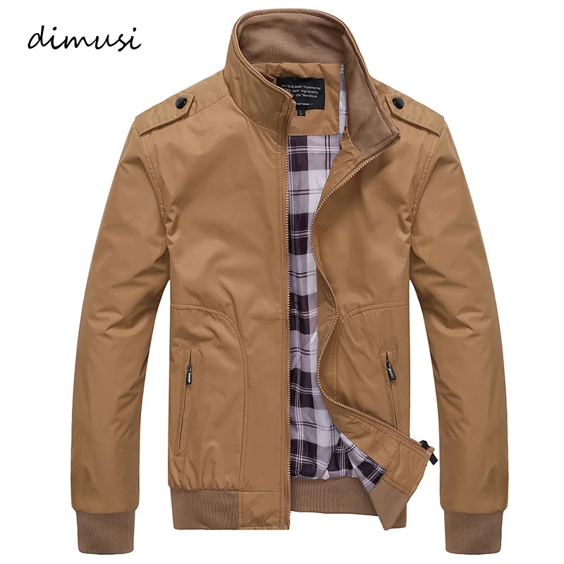 

Mens Jackets Sprin Autumn Casual Coats Solid Color Mens Sportswear Stand Collar Slim Jackets Male Bomber Jackets 4XL