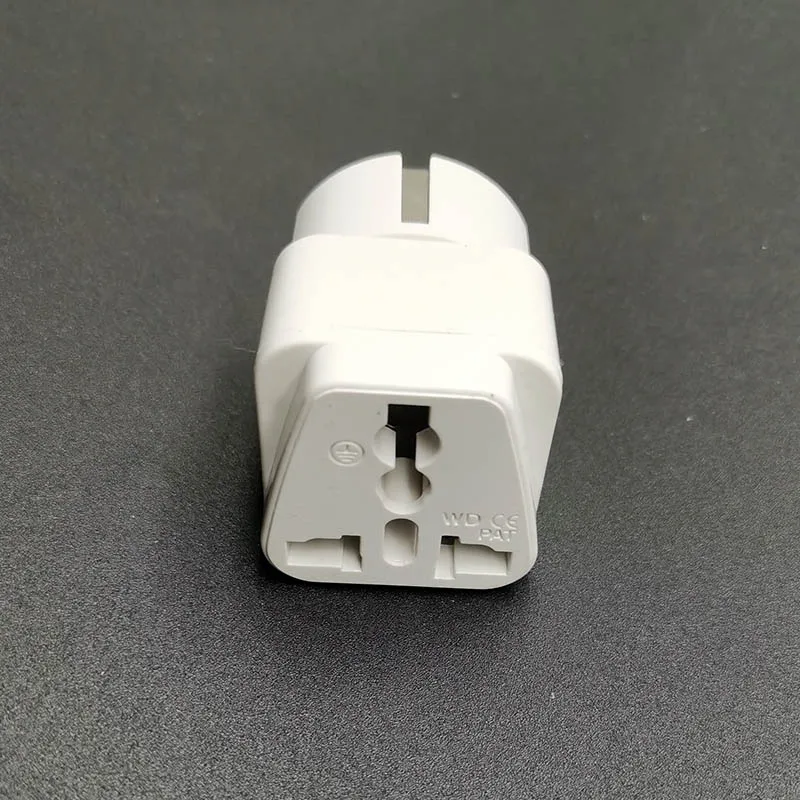 KR EU Plug Adapter 2 Pin US UK To Europe Korea German France Travel Power Electrical Socket Outlet |