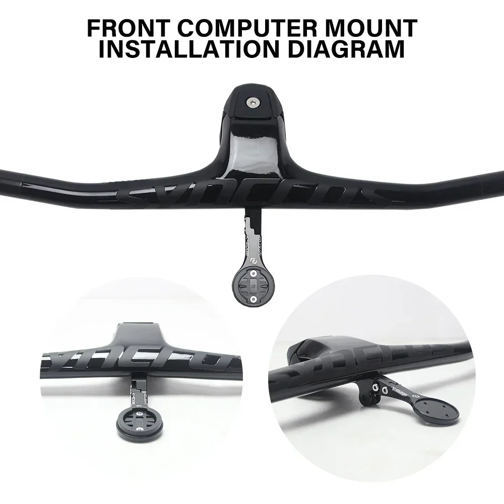 Полуматовый полуглянцевый Интегрированный руль из углеродного волокна с