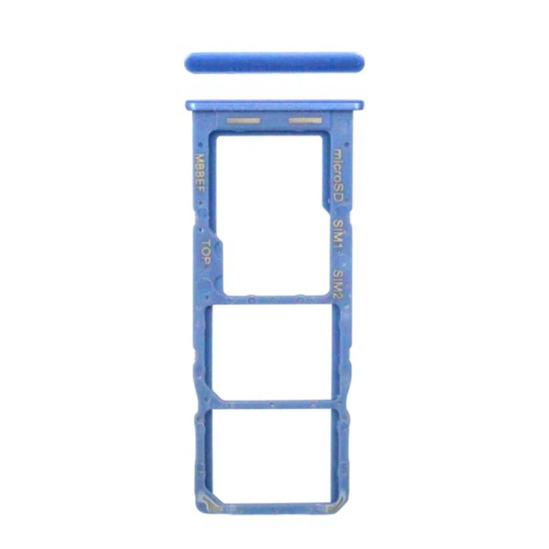 for samsung galaxy m22 m225 dual sim card slot tray holder sim card reader socket mobile phone repair parts free global shipping