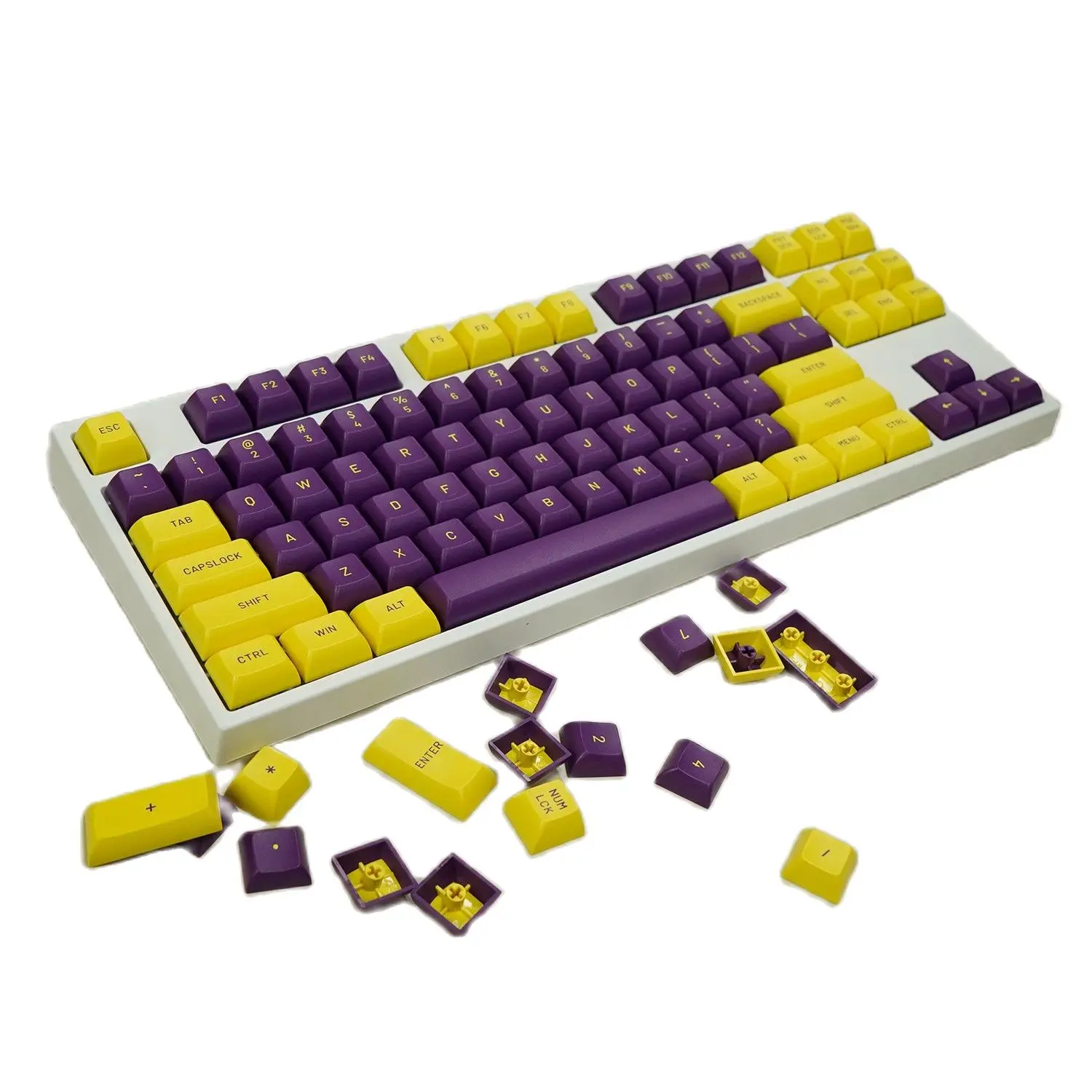 

160 Keys PBT Doubleshot keycap Mechanical Keyboard keycaps Cherry Profile zijin PBT Keycaps For Cherry MX Switch