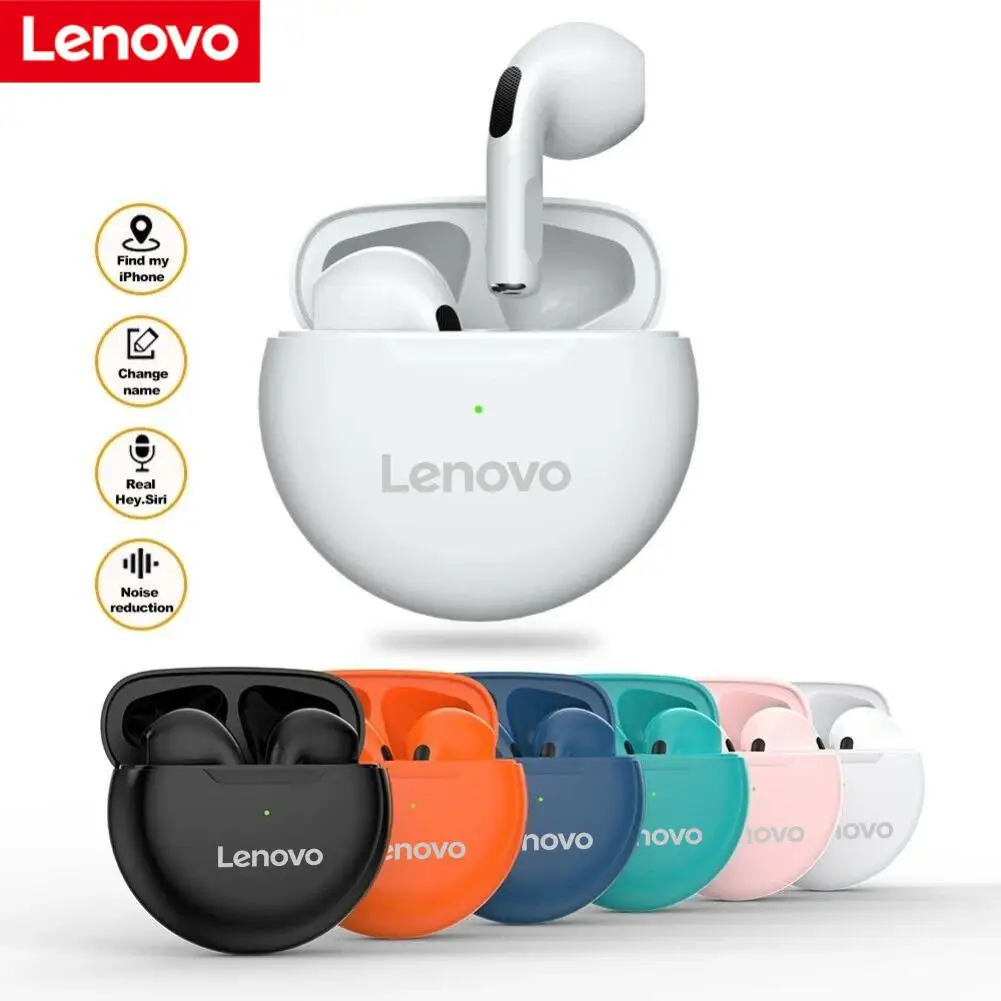 Bluetooth-наушники Lenovo HT38 LivePods, TWS, водонепроницаемые, с микрофоном