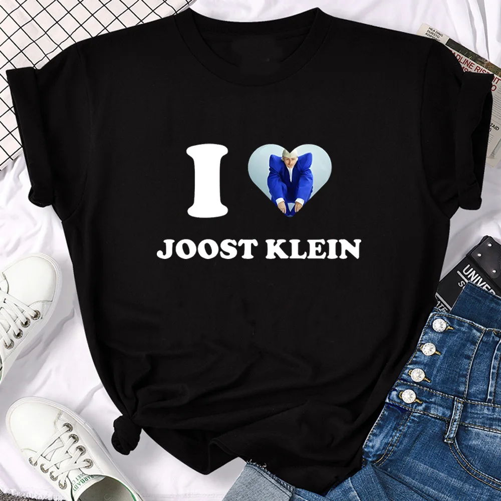 Joost Klein t shirt girl Digital korean clothes Punk aesthetic Breathable Y2k t-shirt graphic 80s Colorful
