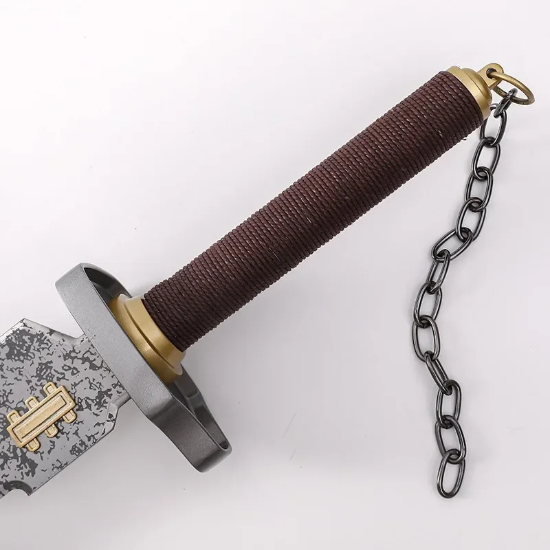 Металлический настоящий меч для детей реквизит косплея juютсу кайманской