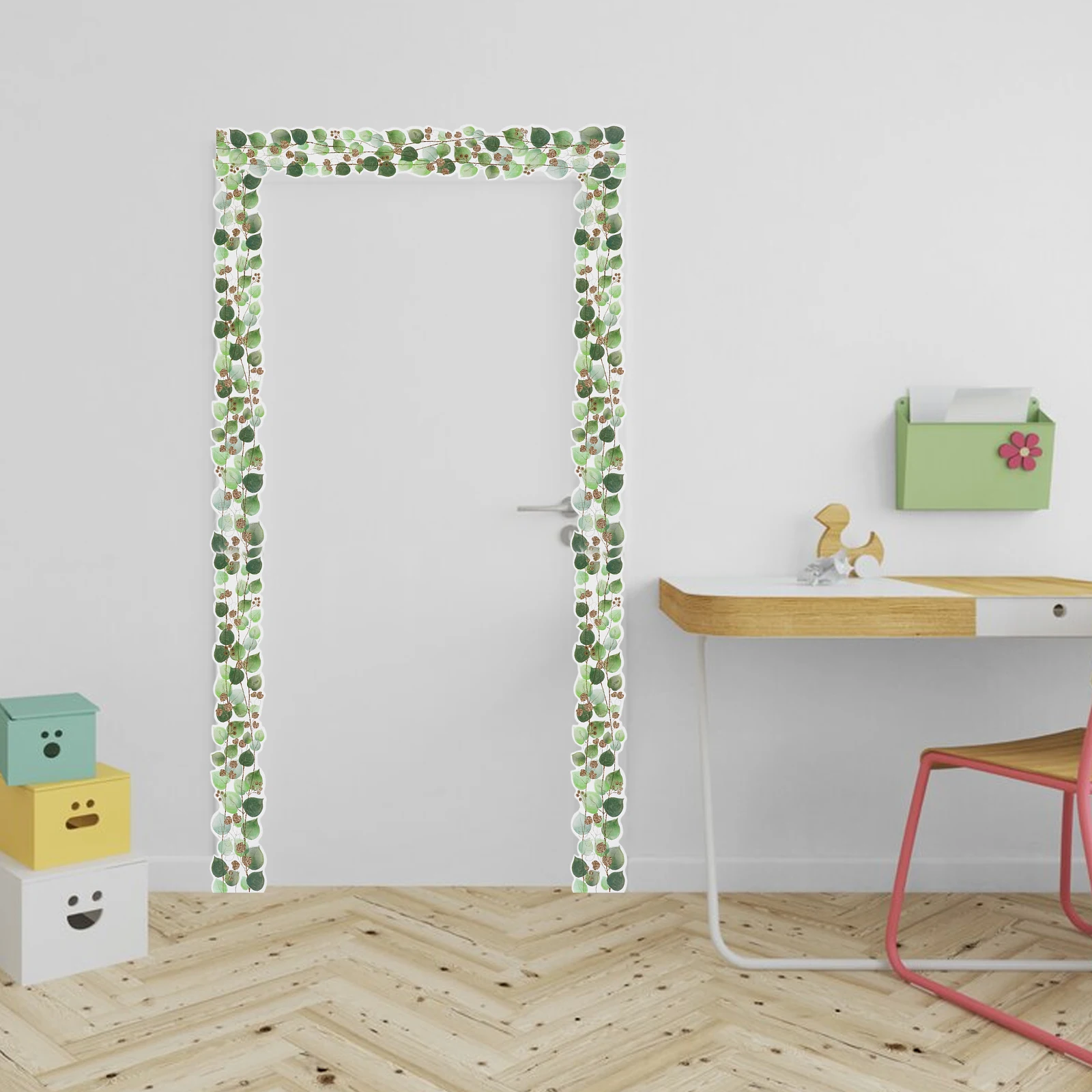 Классический эвкалипт граничный настенный постер декоративный тропический лист