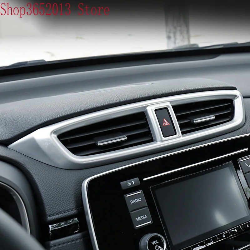 5 шт. для Honda CRV CR-V 2017-2022 ABS хромированная отделка выпускного отверстия украшение