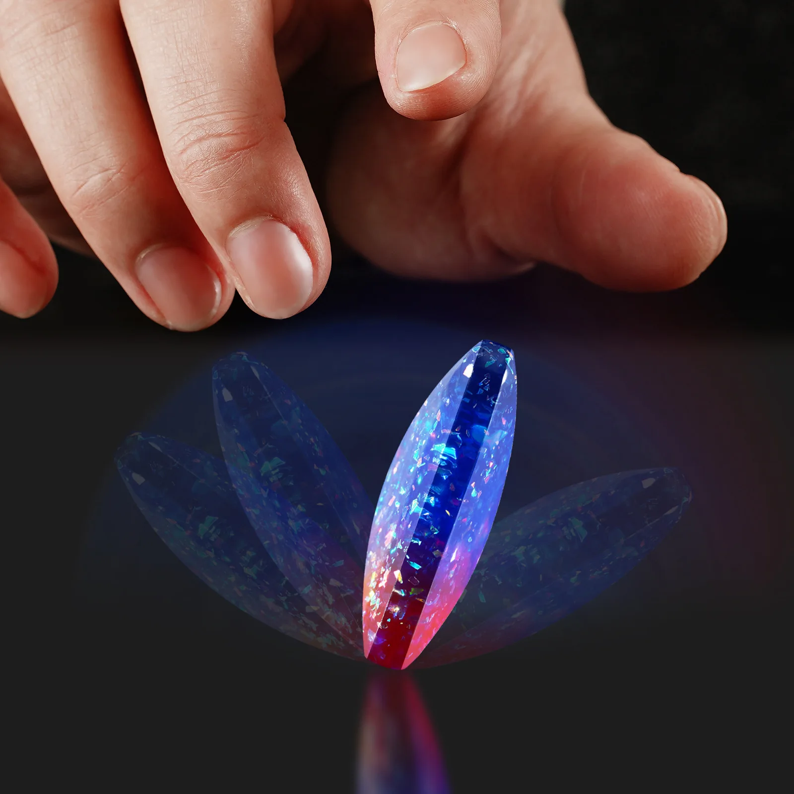 

Fingertip Toys Decompression Spinner Stress Relief Toy for Kids Adults Fidget Toys Finger Spinner for ADHD Anxiety Toys
