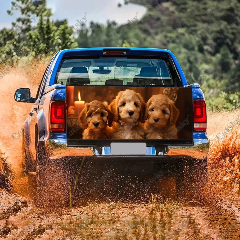 Милая повязка на заднюю дверь для собак Cavapoo материал профессионального класса