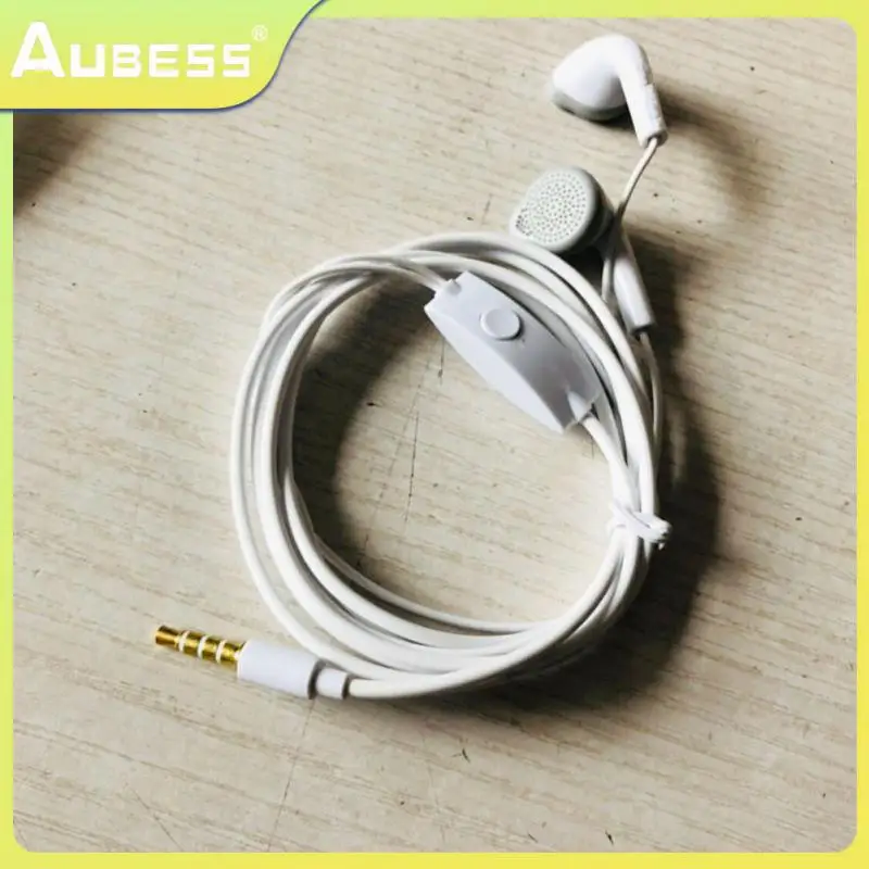 

With Microphone Wired Headset Smartphone Headset Earphone Wire-controlled In-ear Type Wired Earbud Suitable For Huawei