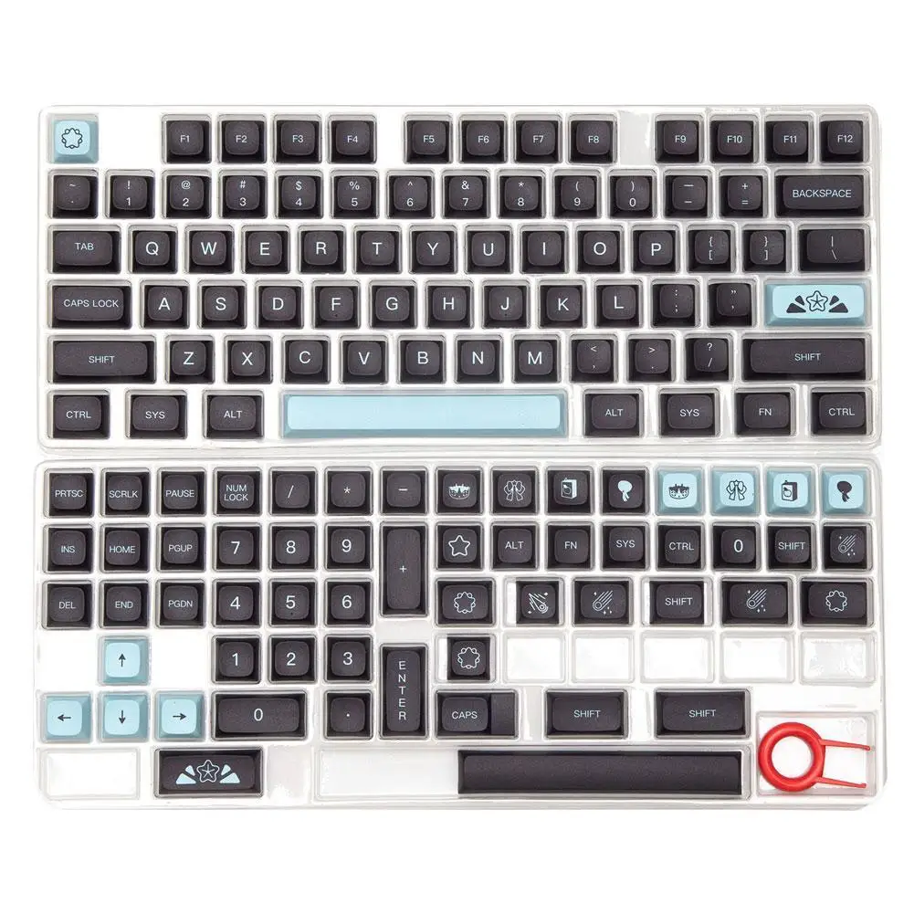 

Колпачки для клавиш 127/129/132, колпачки для клавиш Xda Height OEM Height PBT DYE-SUB, колпачки для механической игровой клавиатуры, колпачки для клавиш