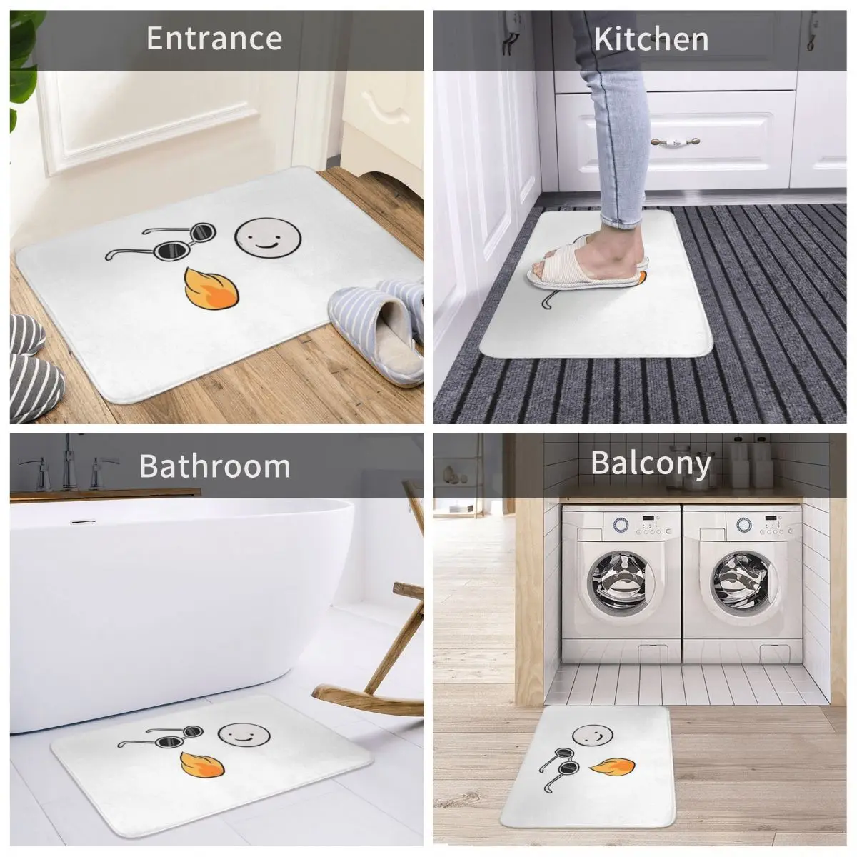 

Bath Mat Dream Team Symbols Decor 3D Rug Carpet Doormat Non-slip Entrance Living Room Home Kitchen Durable Bathroom Bedside