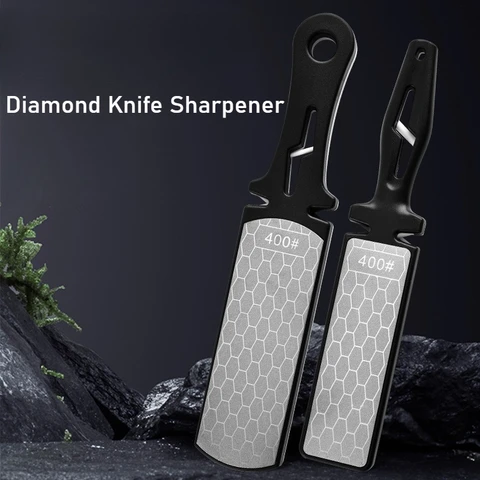 5 в 1 двухсторонняя точилка для кухонных ножей, алмазный точильный камень с нескользящей ручкой, многофункциональный кухонный инструмент для дома
