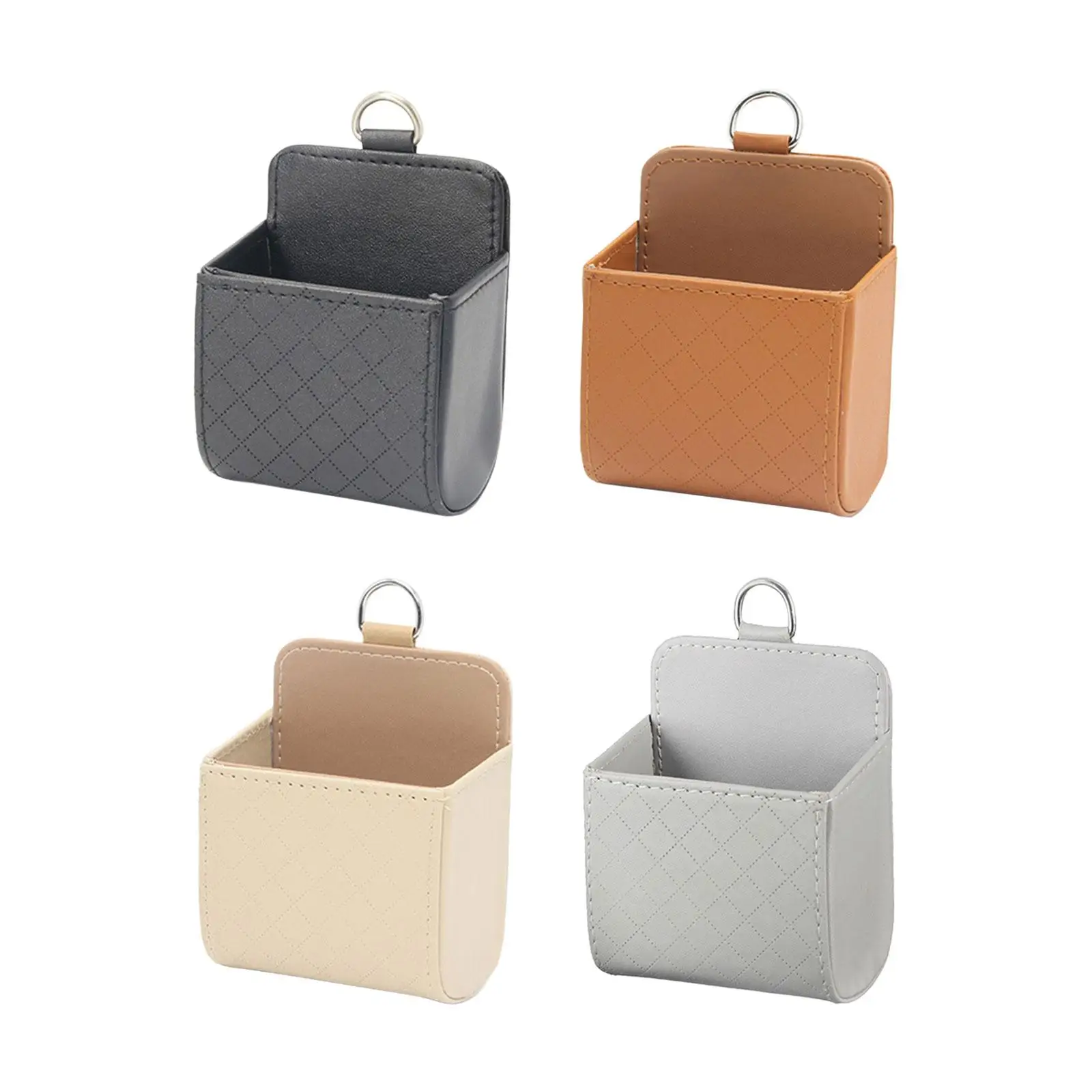 

Автомобильная сумка-Органайзер с вентиляционным отверстием практичная износостойкая легкая в установке фотосессия для телефонов банкнот ключей карт мелких предметов