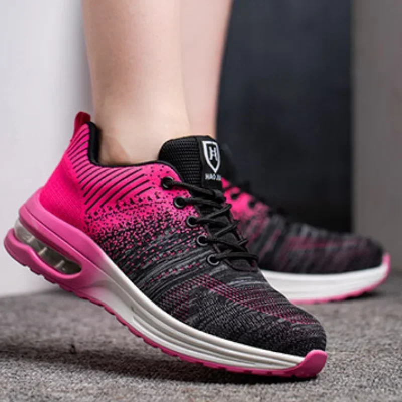 Защитные ботинки унисекс легкие рабочие кроссовки на воздушной подушке защита