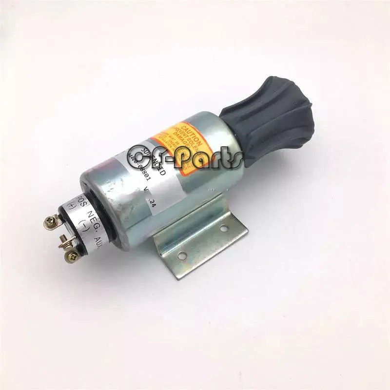 

Fuel Shut Off Solenoid 04400-08901 04400-08500 04400-02000 24V For Mitsubishi S12R S6R