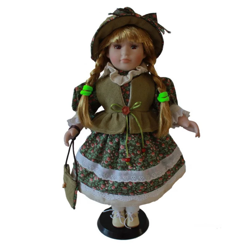 

Европейская и американская деревня, досуг, керамические куклы, украшение для дома, подарки, мини плюшевая кукла, игровой домик, игрушки, кукл...