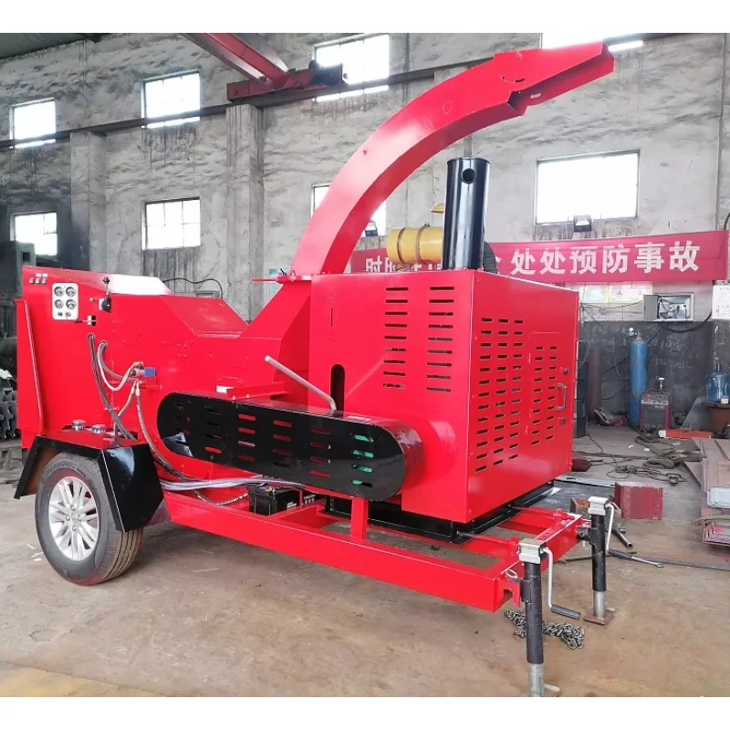 Измельчитель ветвей дерева шлифовальный дизельный двигатель или электропривод