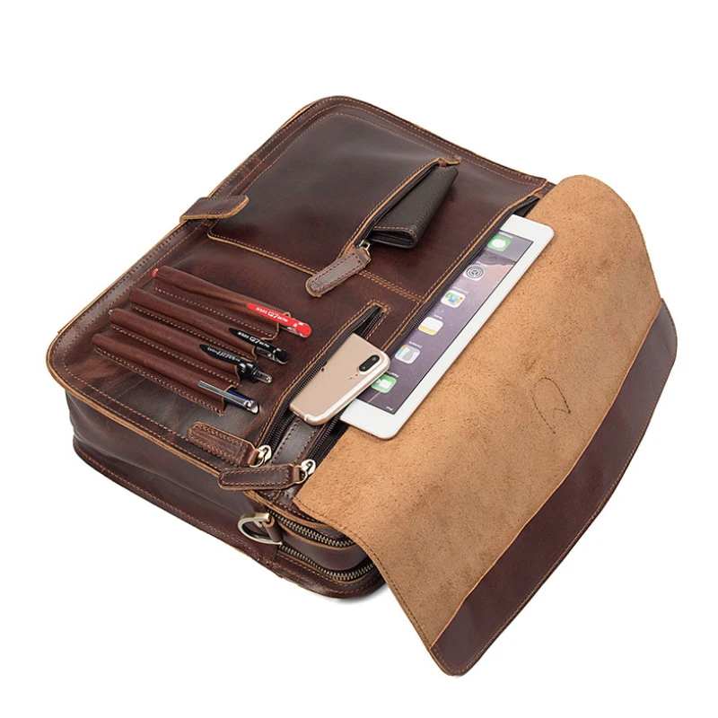 Рисунок 2 - Ручная работа, мужской портфель из чистой кожи