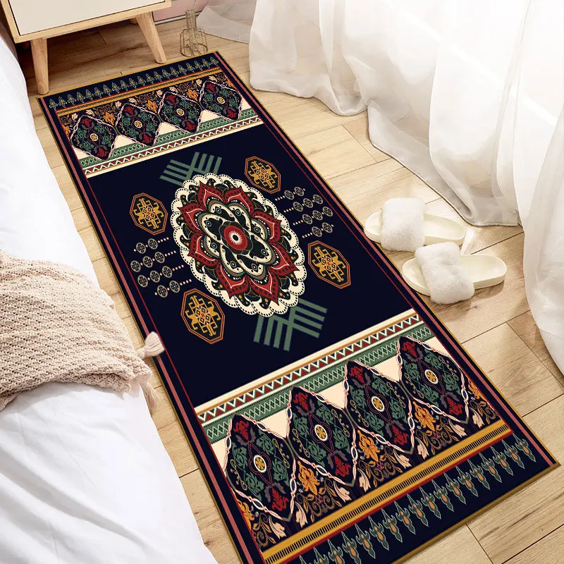 Ковры в персидском стиле нескользящий фланелевый коврик для гостиной спальни
