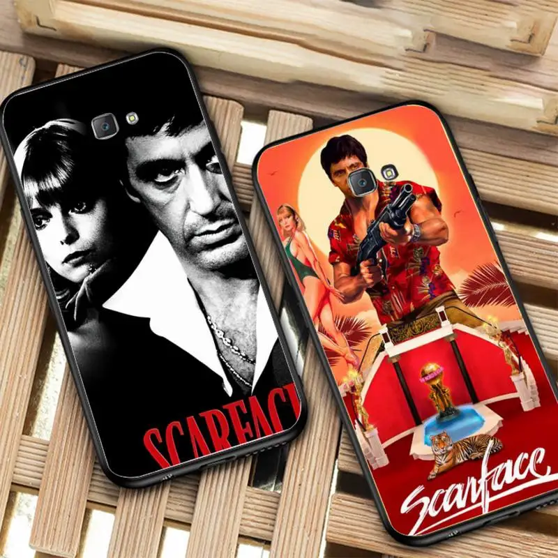 

Scarface Phone Case for Samsung J 2 3 4 5 6 7 8 prime plus 2018 2017 2016 core