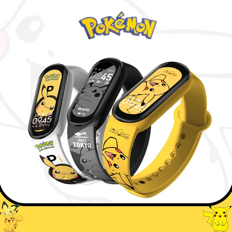 

Pokemon Pikachu Electronic Watch Pokeball Anime Digital Wristwatch Waterproof LED Wristwatch Kids Birthday Gifts