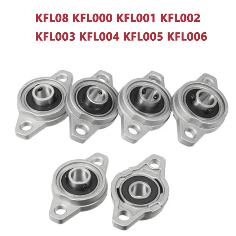 

1pc Pillow Block Rhombic Bearing Zinc Alloy Insert Linear Bearing Shaft KFL08 KFL000 KFL001 KFL002 KFL003 KFL004 KFL005 KFL006