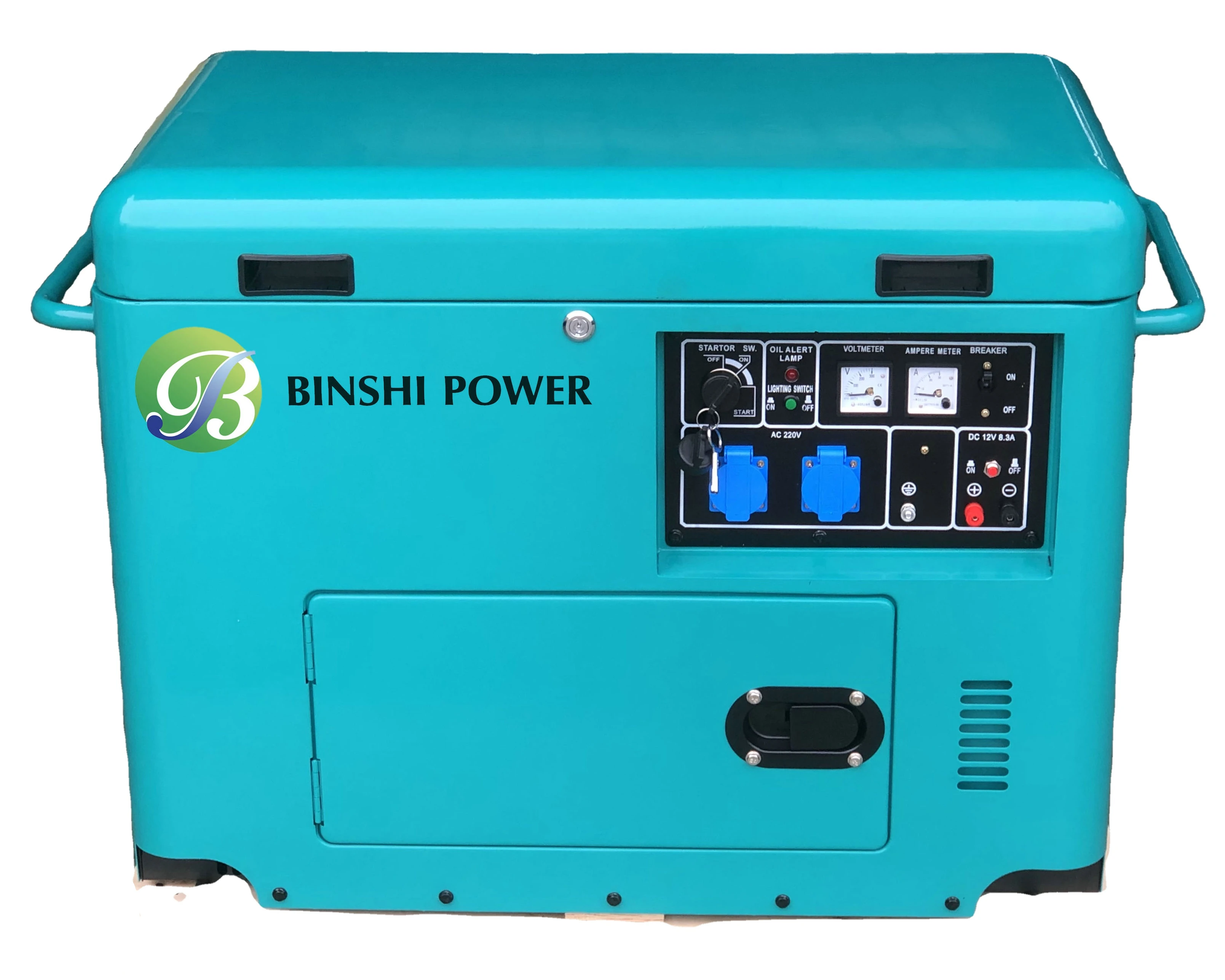

8KW 10KVA Small AC DC Silent Portable Backup Power Generator Mini Diesel Generator