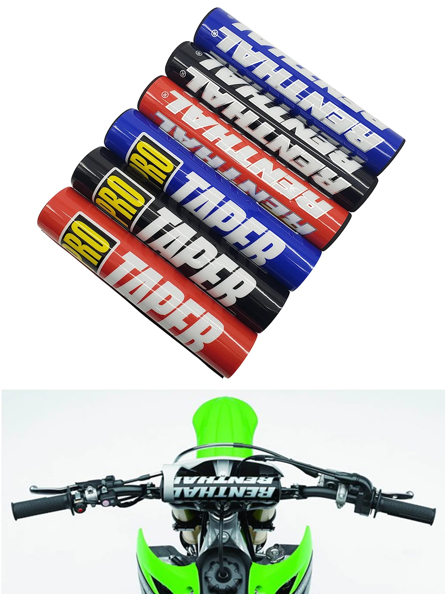 250mm Handlebar Bar Pad Fat Bar Pad Chest Protector Cross Bar Fit Handle Bar Motorcycle Dirt Bike Pit Bike Motocross Enduro