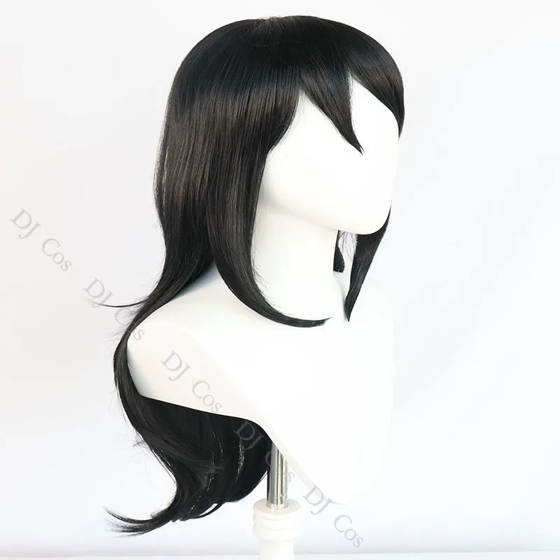 Парик для косплея Suma сезон 2 аниме рассекающий демонов черные вьющиеся волосы