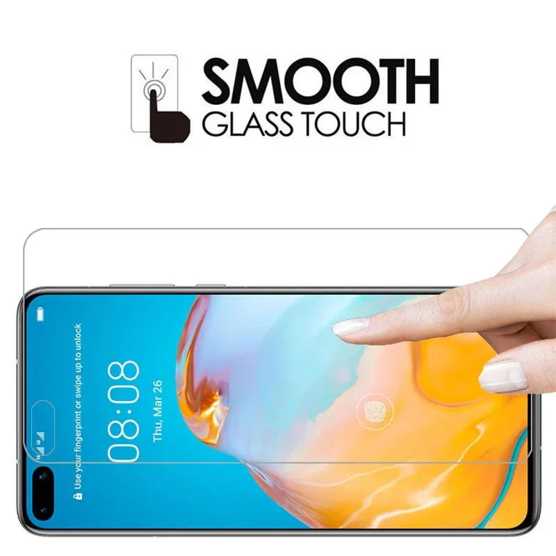 чехол для huawei p40 защитная пленка экрана закаленное стекло на huaweip 40 p 40p coque 360 huawey