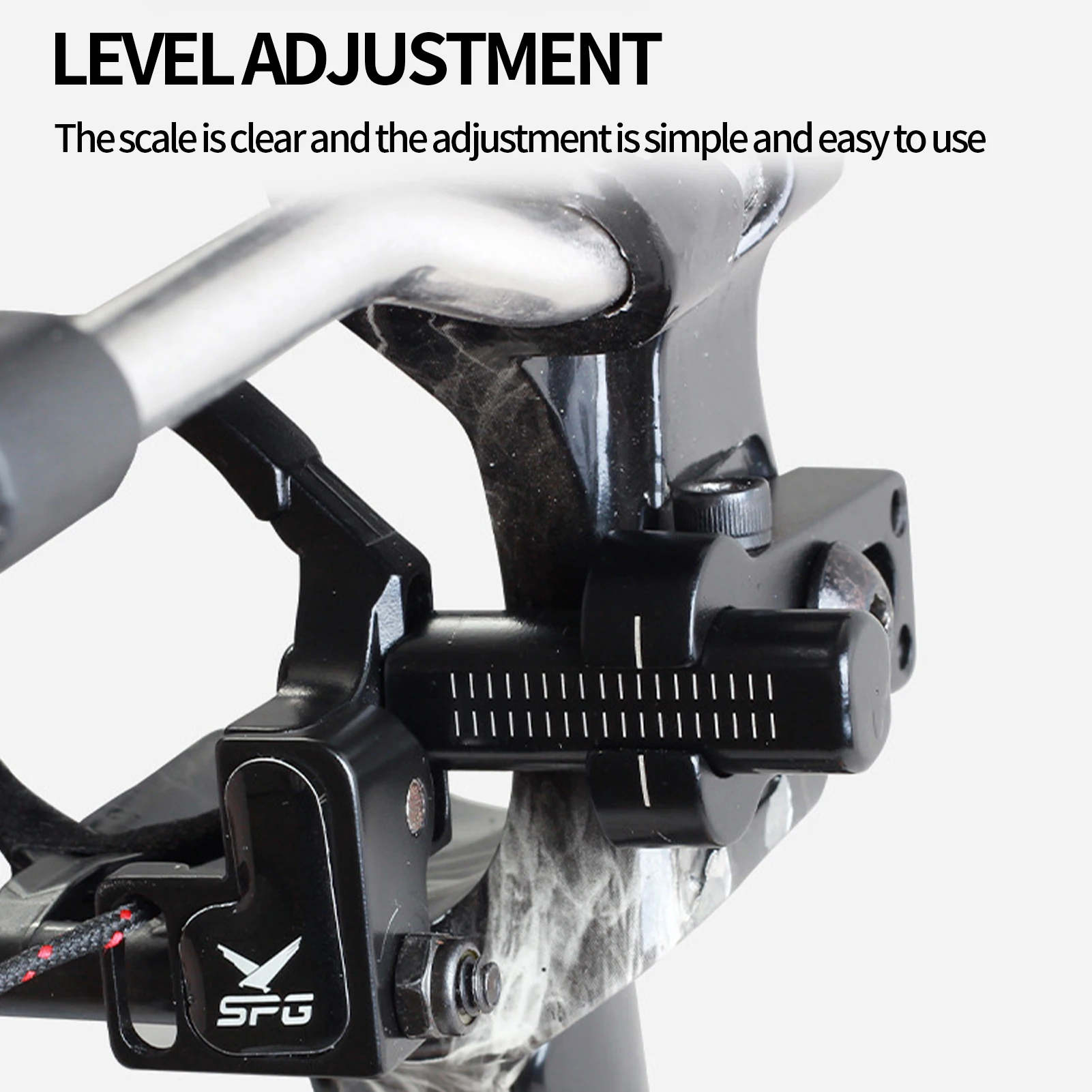 Металлическая композитная подставка для лука из алюминиевого сплава откидная с
