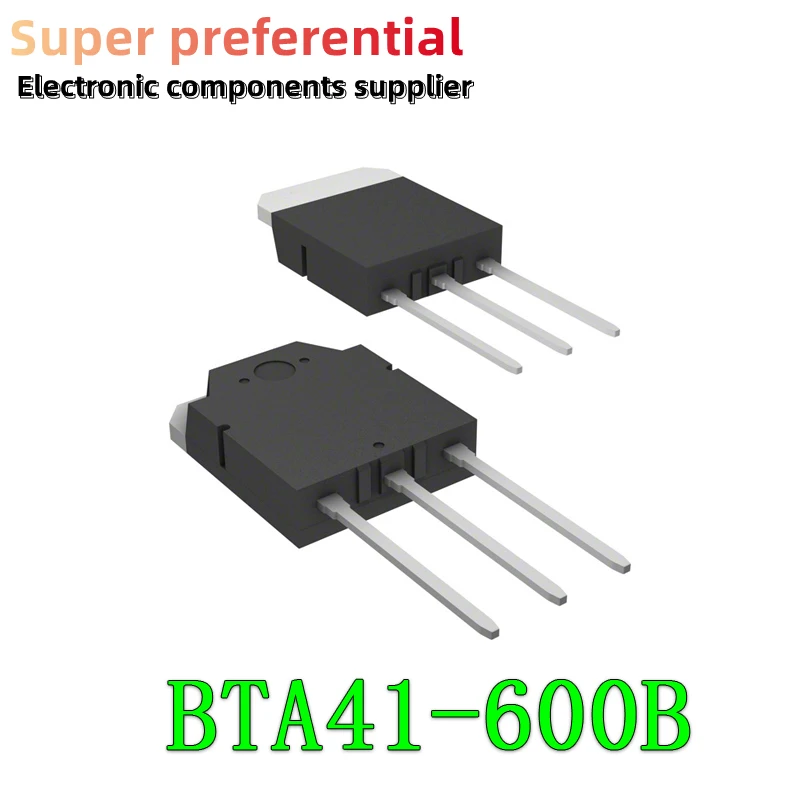 

50PCS BTA41-600B TO-3P BTA41-600 TO3P BTA41600B 41-600B new and original IC