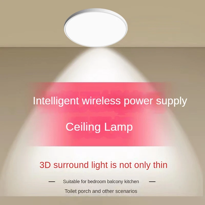 12-дюймовый светодиодный потолочный светильник с встроенным креплением