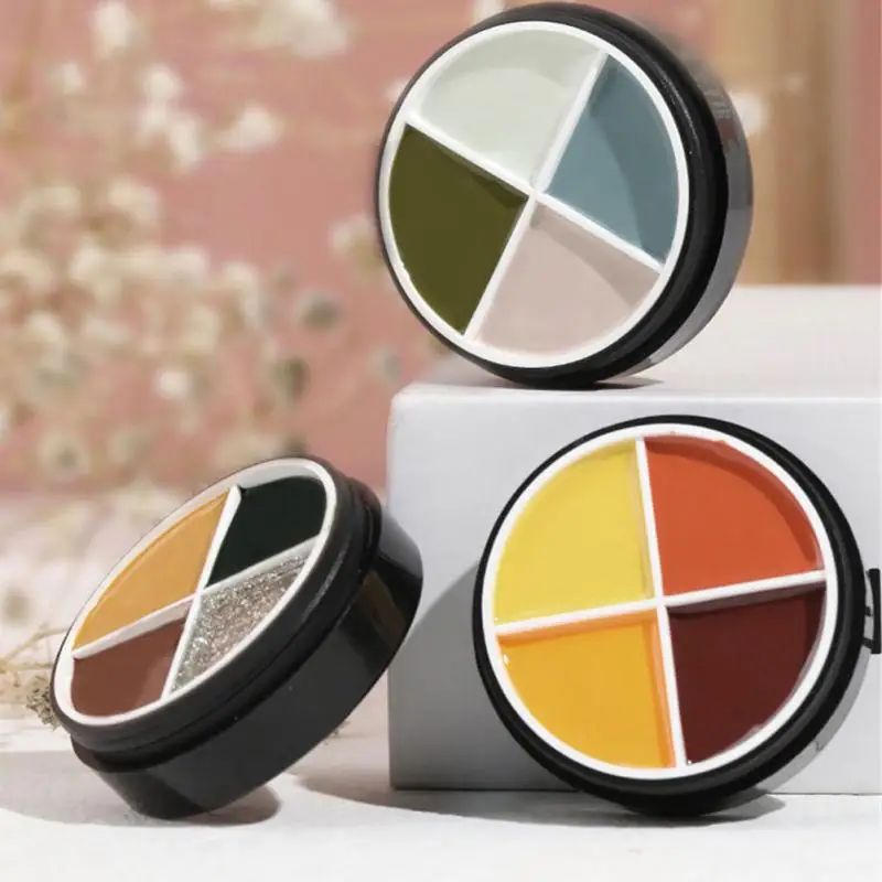 

4 Colors Canned Solid Nail Gel Cream Texture Phototherapy Painting Gel UV LED DIY Nail Art Design Nail Varnish Mousse Solid Ge