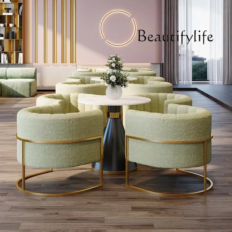 Комбинация стола и стула для салона красоты офисная стойка регистрации