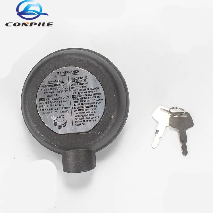 for Hyundai  R215 / R225 / 305-7-9 excavator  hydraulic oil tank cover breathable filter lock