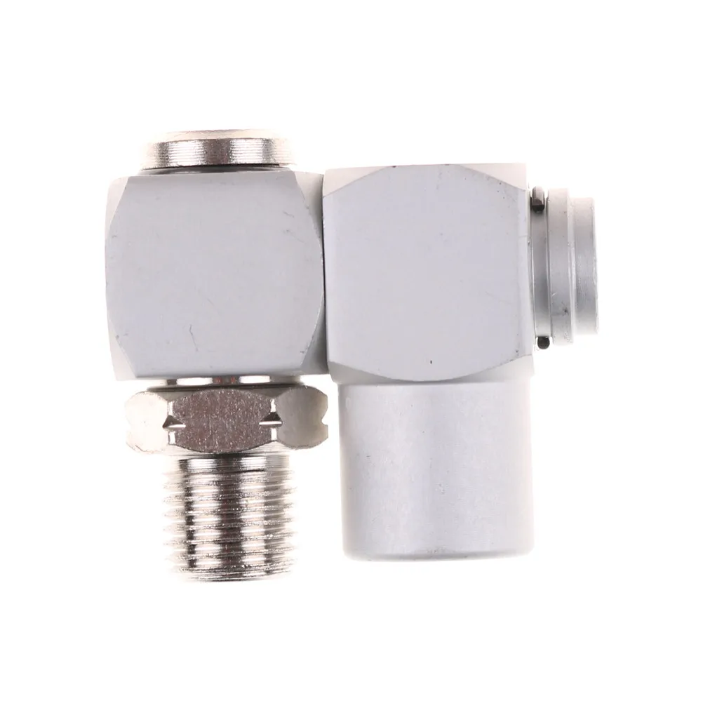 360 Swivel Air Line Connector 1/4″ BSP Pneumatic Fitting Screw Joint Adjustable