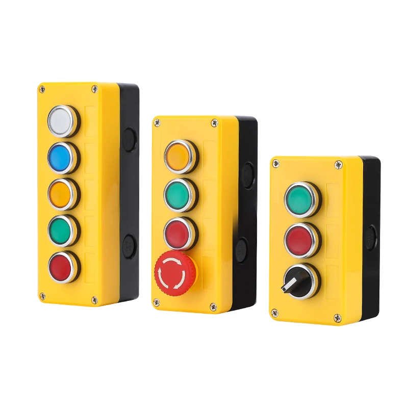 Блок управления LA38 с 1 отверстием водонепроницаемый кнопочный переключатель