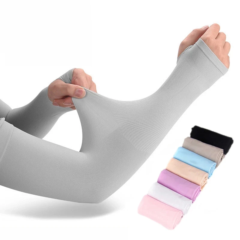 

1 пара, солнцезащитные налокотники унисекс из вискозы