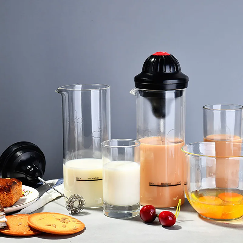 Экологичный беспроводной вспениватель молока мини-венчик для миксера кофе