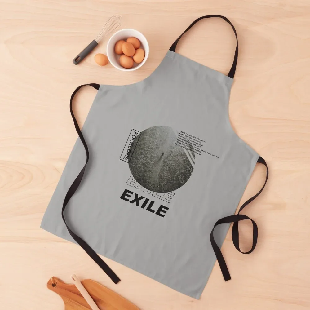 Фартук из текста изгнания мужские подарочные фартуки для женщин рабочая одежда